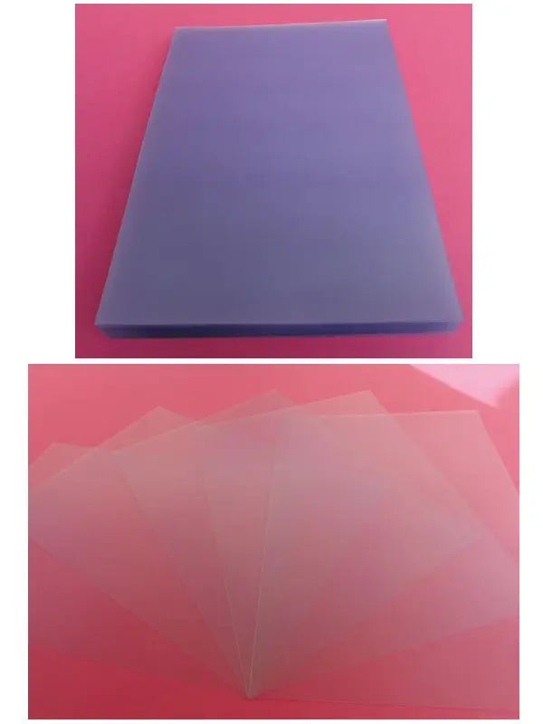 Size A4 170micron Translucent Acetate Sheets Matte PVC Binding Cover - 10/20/50 You Pick
