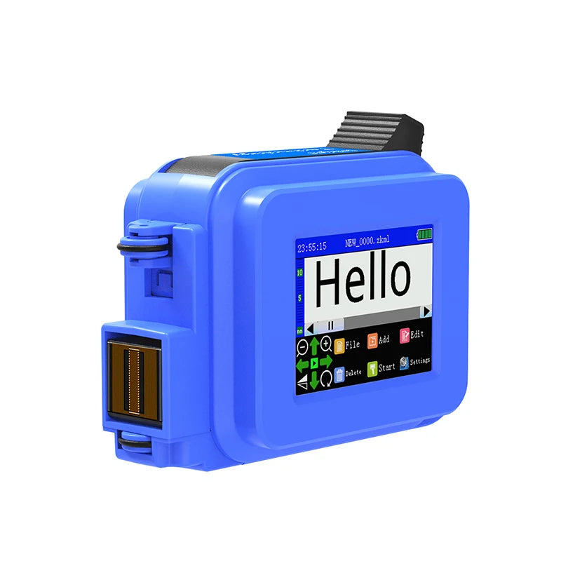 Any Surface Hand Held Label Printing Machine Production Date Mini Printer For Small Business