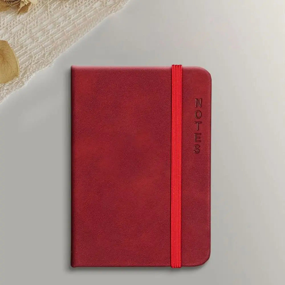 Simple Memo Diary Planner A7 Mini Notebook Diary Notebook Taking Notes Pocket Notepad Thickening Word Book Stationery