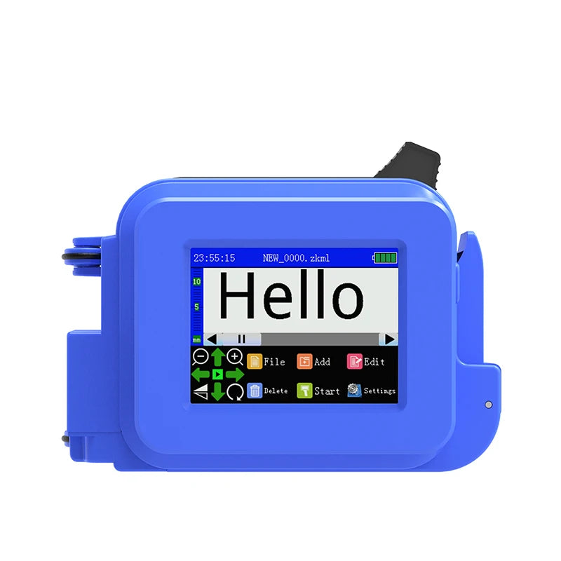 Any Surface Hand Held Label Printing Machine Production Date Mini Printer For Small Business