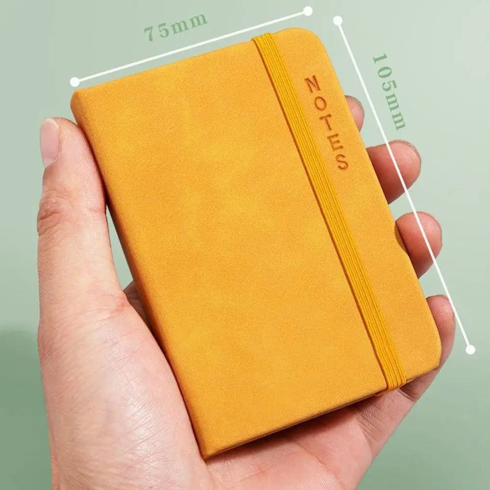 Simple Memo Diary Planner A7 Mini Notebook Diary Notebook Taking Notes Pocket Notepad Thickening Word Book Stationery