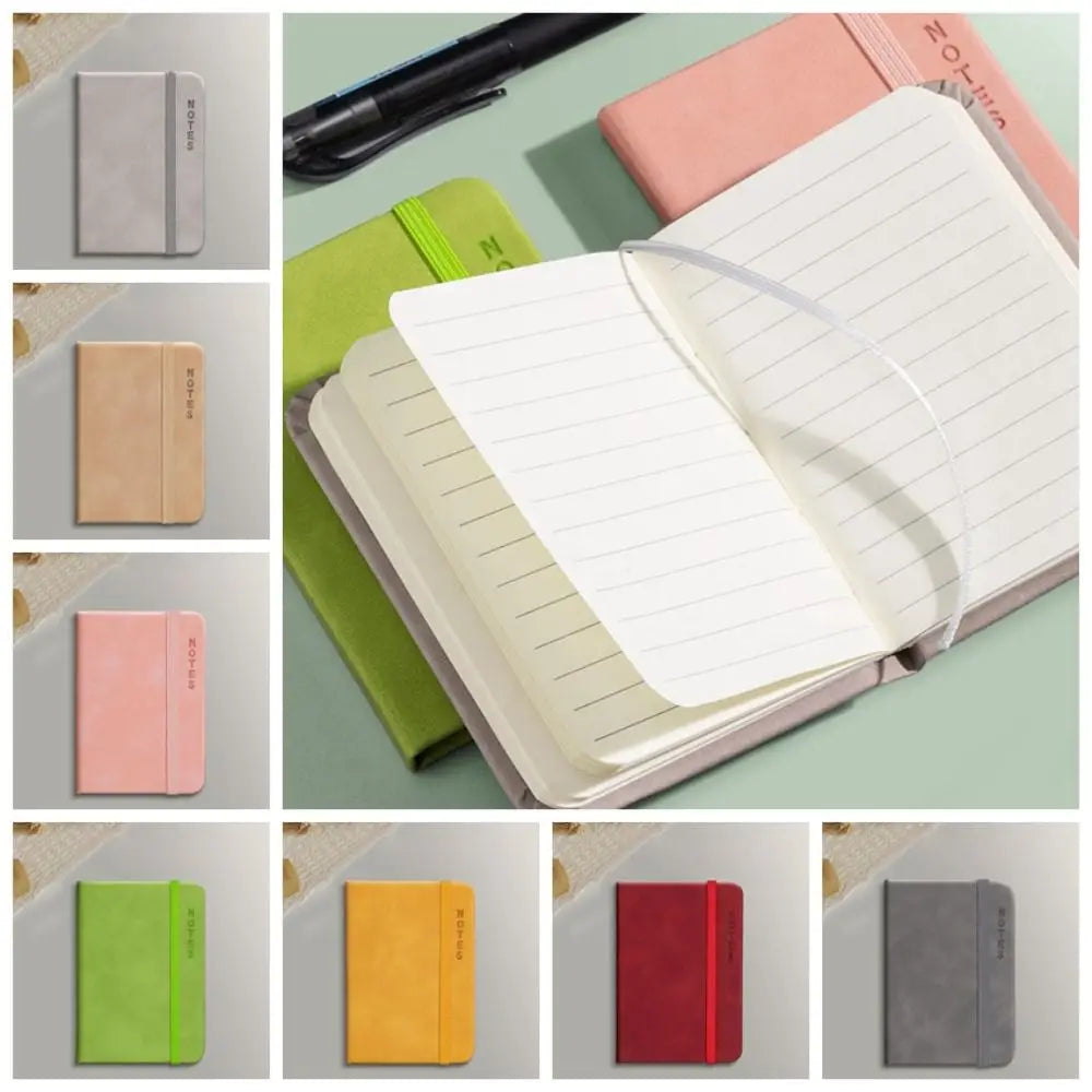 Simple Memo Diary Planner A7 Mini Notebook Diary Notebook Taking Notes Pocket Notepad Thickening Word Book Stationery