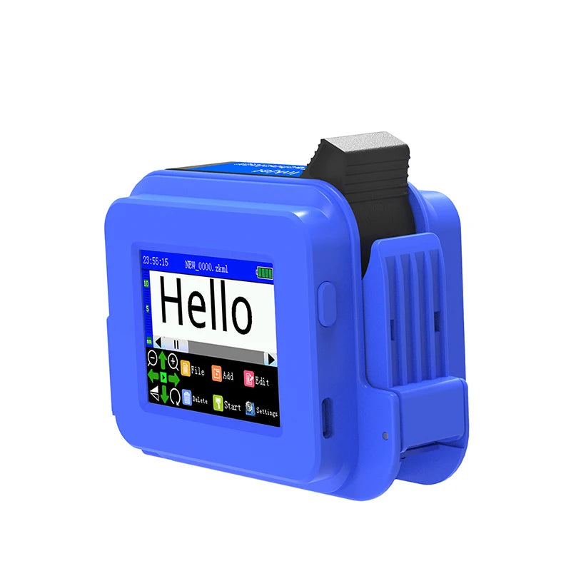 Any Surface Hand Held Label Printing Machine Production Date Mini Printer For Small Business