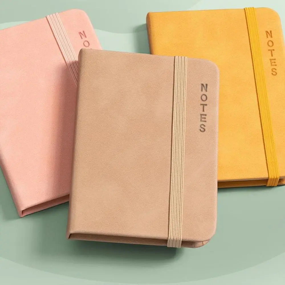 Simple Memo Diary Planner A7 Mini Notebook Diary Notebook Taking Notes Pocket Notepad Thickening Word Book Stationery